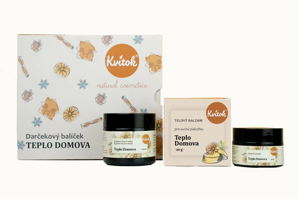 Kvitok Dárkový kosmetický balíček Teplo domova